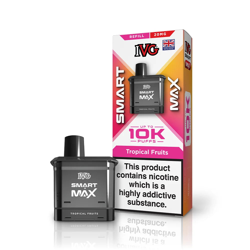 Buy IVG Smart Max 10k Replacement Pods Pack of 5 Tropical Fruits