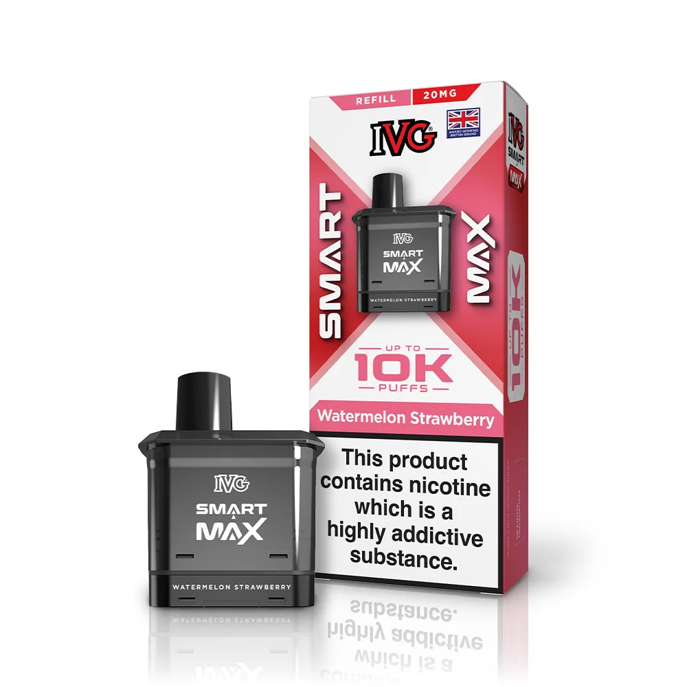 Buy IVG Smart Max 10k Replacement Pods Pack of 5 Watermelon Strawberry