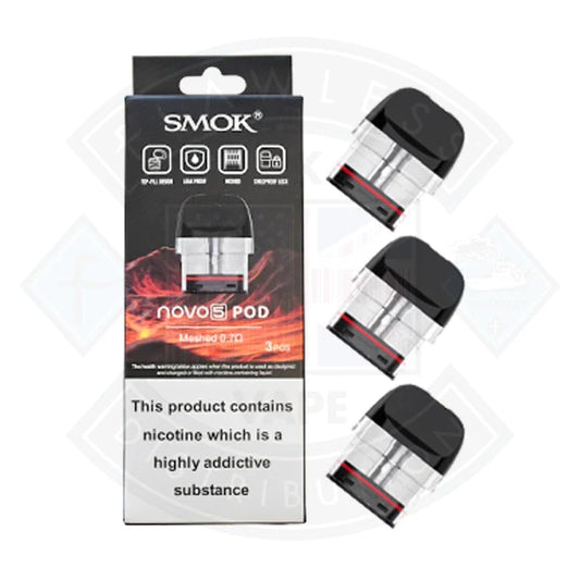 Buy SMOK Novo 5 Replacement Pod Cartridge 2ml/3pcs