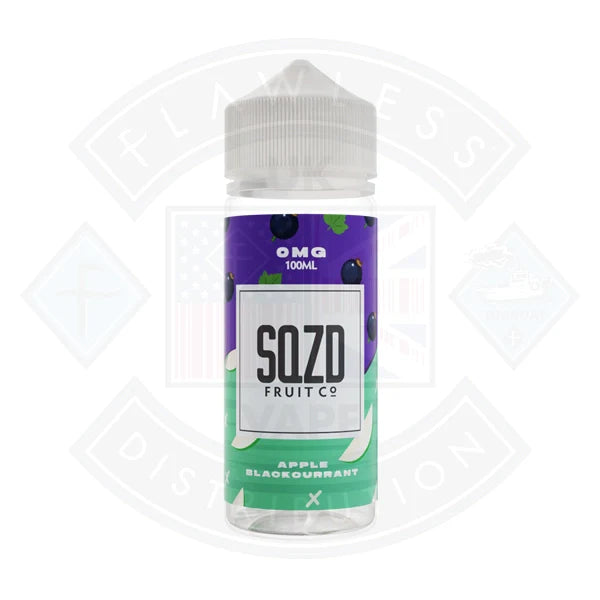 Buy SQZD Apple Blackcurrant 0mg 100ml Shortfill