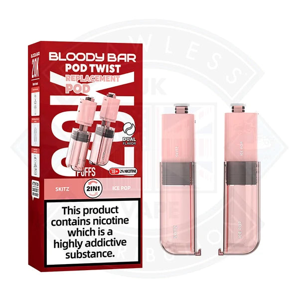 Buy Bloody Bar Pod Twist 20K Prefilled Pods + Refill Containers