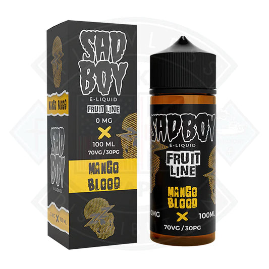 Buy Sadboy Fruit Line - Mango (Mango Blood) 100ml 0mg shortfill e-liquid