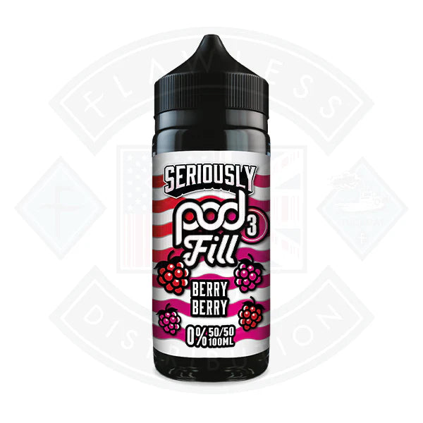Buy Doozy Vape Seriously Pod Fill 3 50/50 0mg 100ml Shortfill