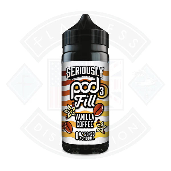 Buy Doozy Vape Seriously Pod Fill 3 50/50 0mg 100ml Shortfill