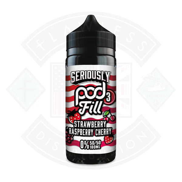 Buy Doozy Vape Seriously Pod Fill 3 50/50 0mg 100ml Shortfill