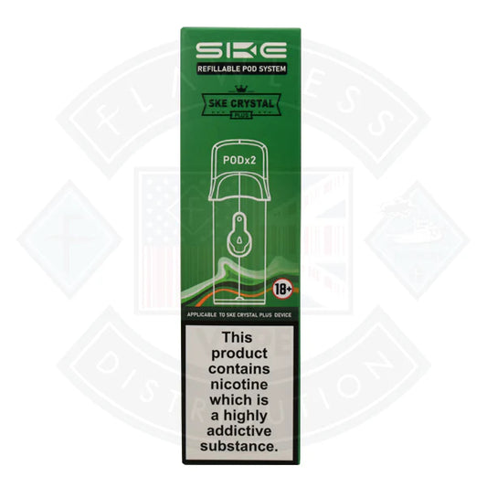 Buy SKE Refillable (EMPTY) Crystal Plus Pods 2pcs