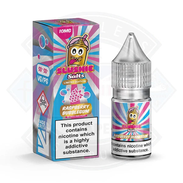 Buy Slushie Salts Limited Edition Raspberry Bubblegum 10ml E-Liquid