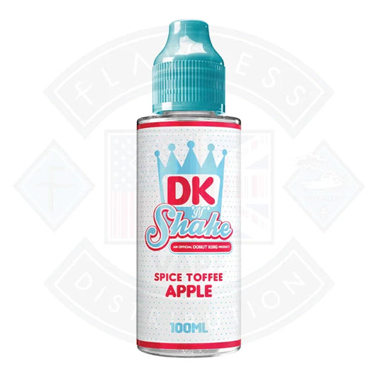 Buy Donut King Shakes - Spice Toffee Apple 0mg 100ml Shortfill