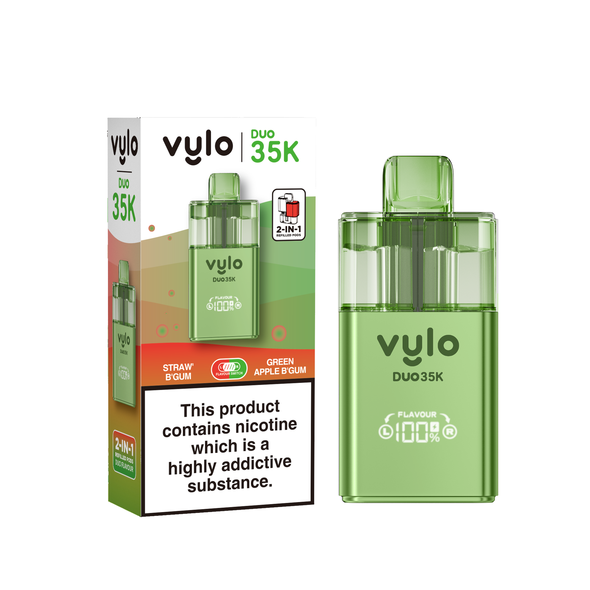 Vylo Duo 35k Prefilled Pod Kit Box of 5