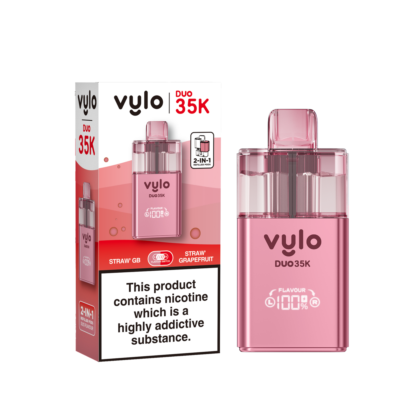 Vylo Duo 35k Prefilled Pod Kit Box of 5