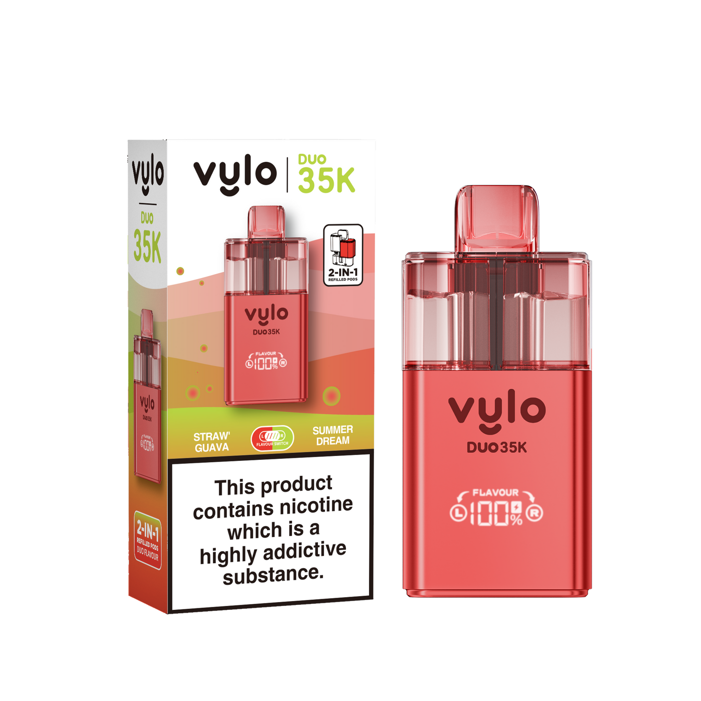 Vylo Duo 35k Prefilled Pod Kit Box of 5