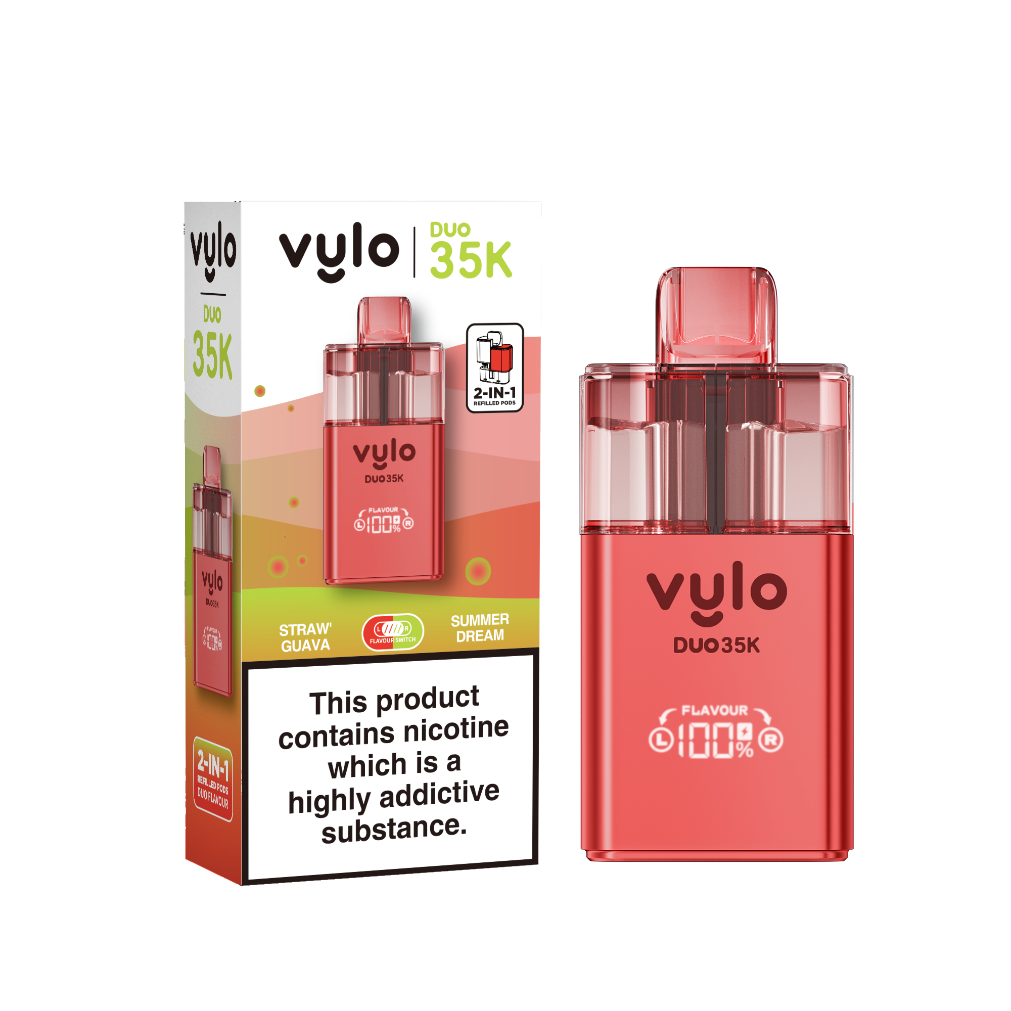 Vylo Duo 35k Prefilled Pod Kit Box of 5