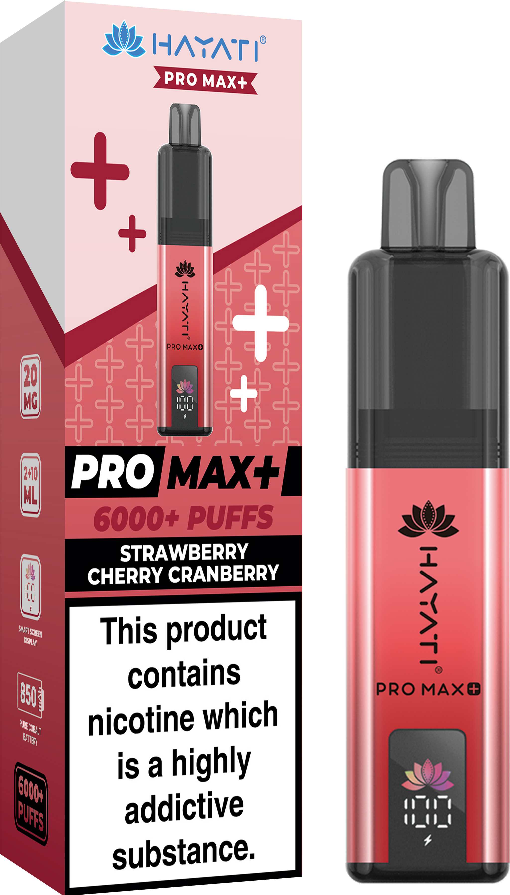Hayati Pro Max Plus 6000 Prefilled Vape Box of 5