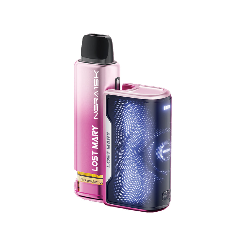 Buy Lost Mary Nera 30K Disposable Vape Box of 5 Strawberry Ice