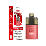 HQD Glow Air 70K Prefilled Pod Vape Kit Box of 5