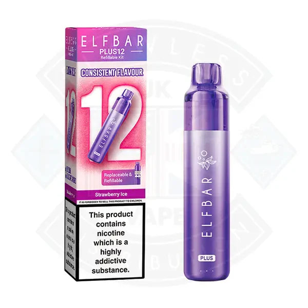Buy Elfbar Plus 12 Prefilled Vape Kit