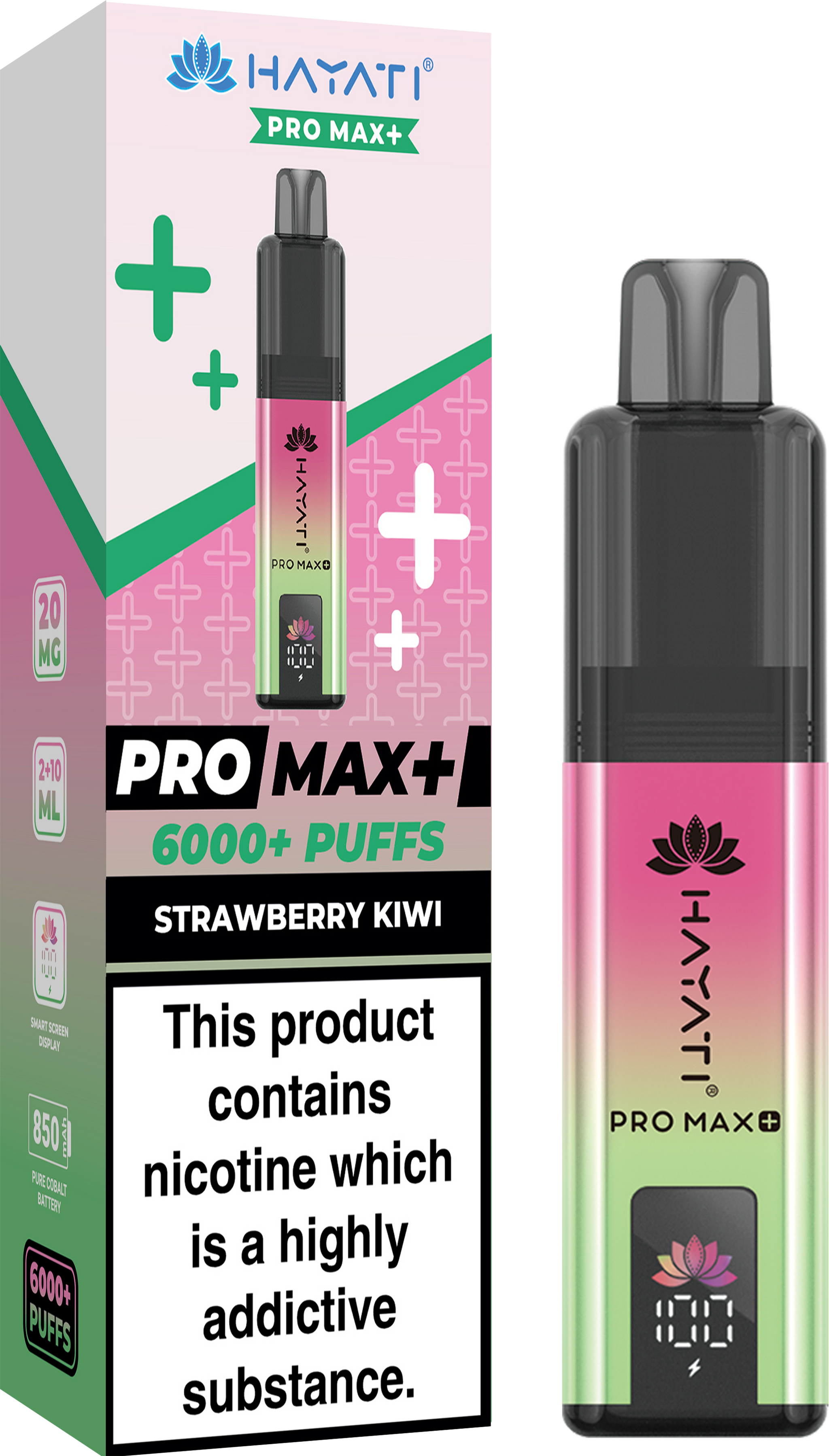 Hayati Pro Max Plus 6000 Prefilled Vape Box of 5