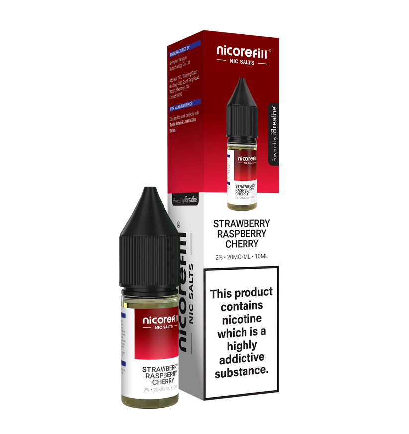 Nicorefill Nic Salt 10ml E-Liquid Box of 10