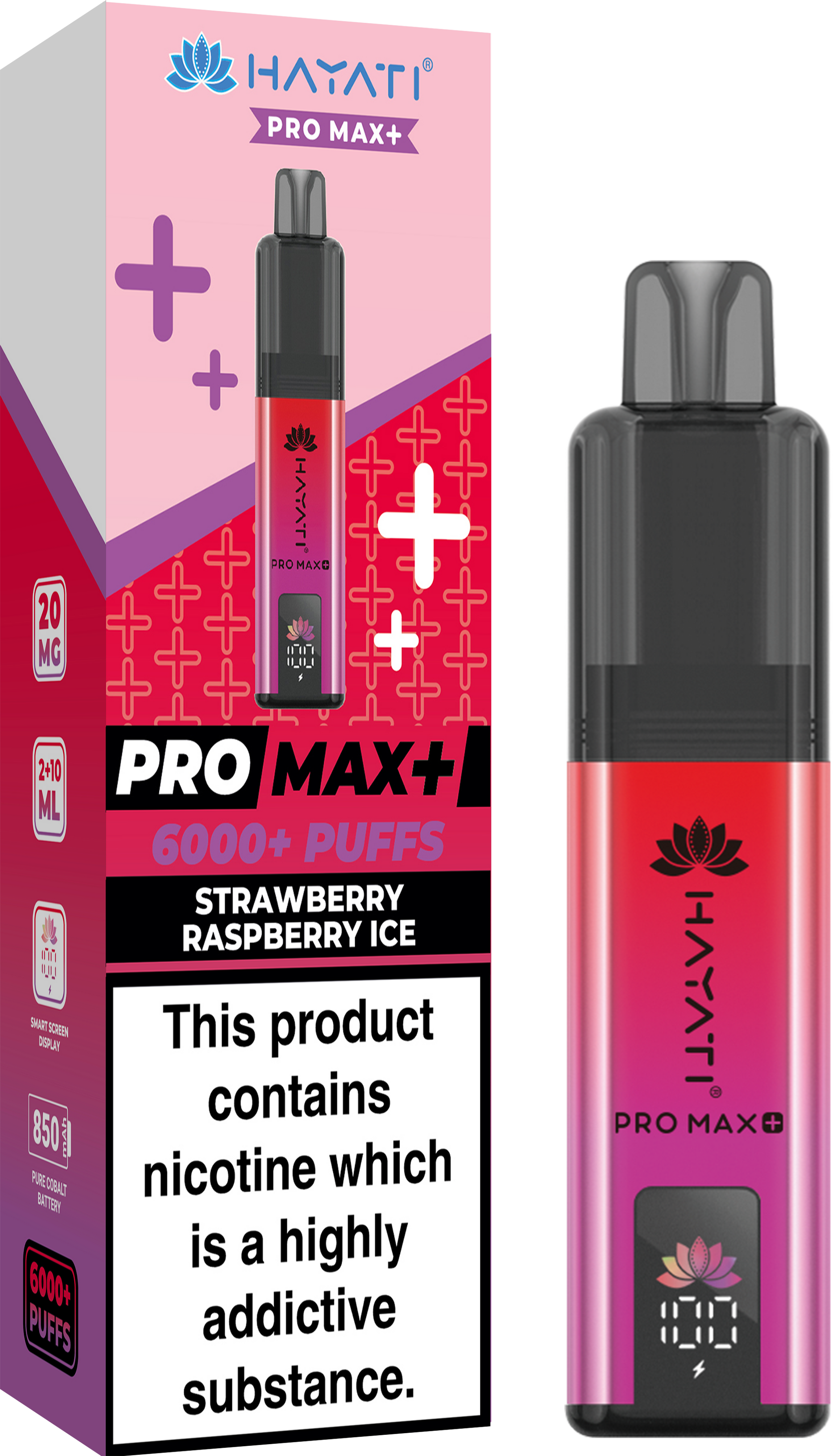 Hayati Pro Max Plus 6000 Prefilled Vape Box of 5