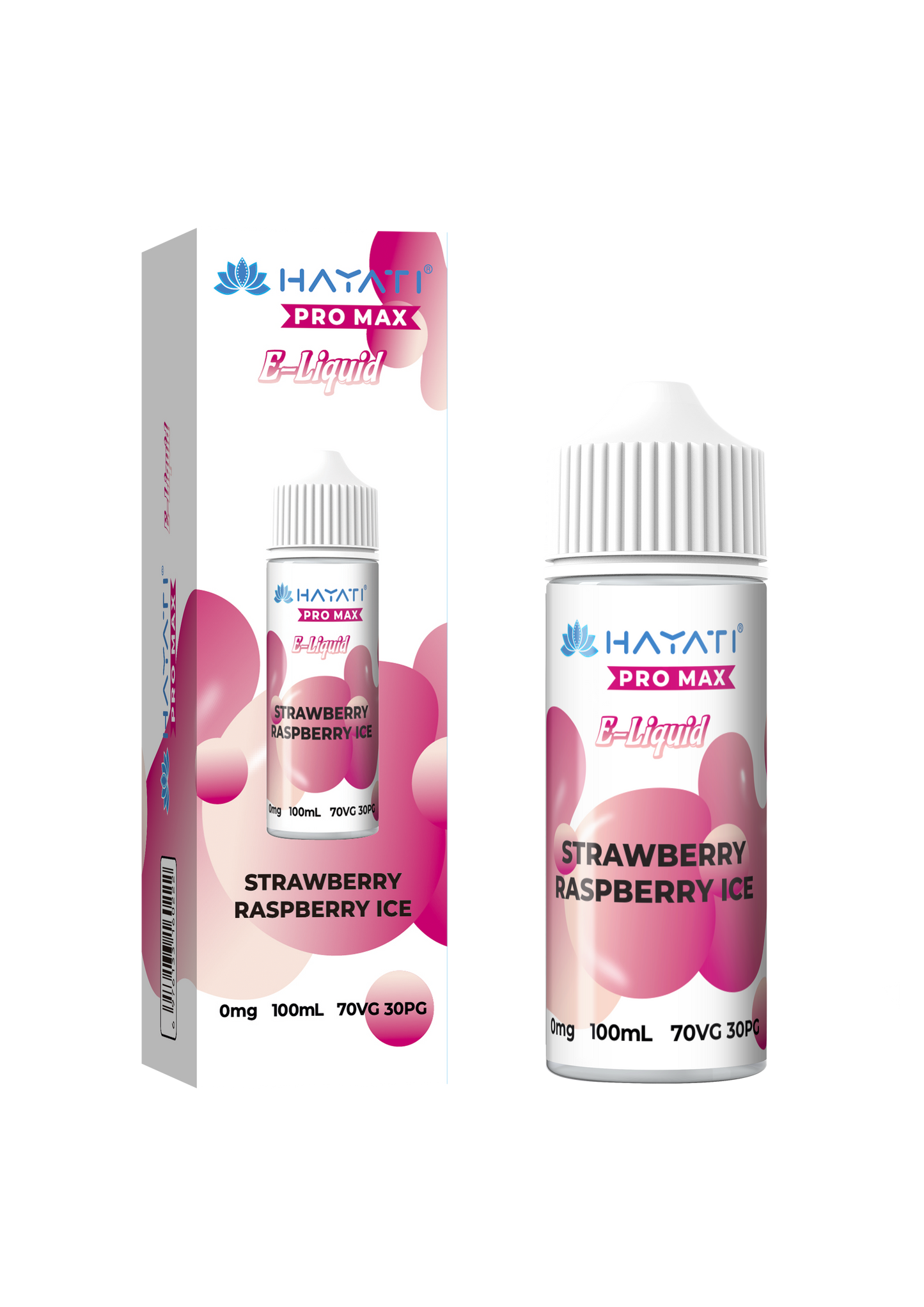 Buy Hayati Pro Max E-liquid 100ml Vape Juice Strawberry Raspberry Ice