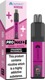 Hayati Pro Max Plus 6000 Prefilled Vape Box of 5