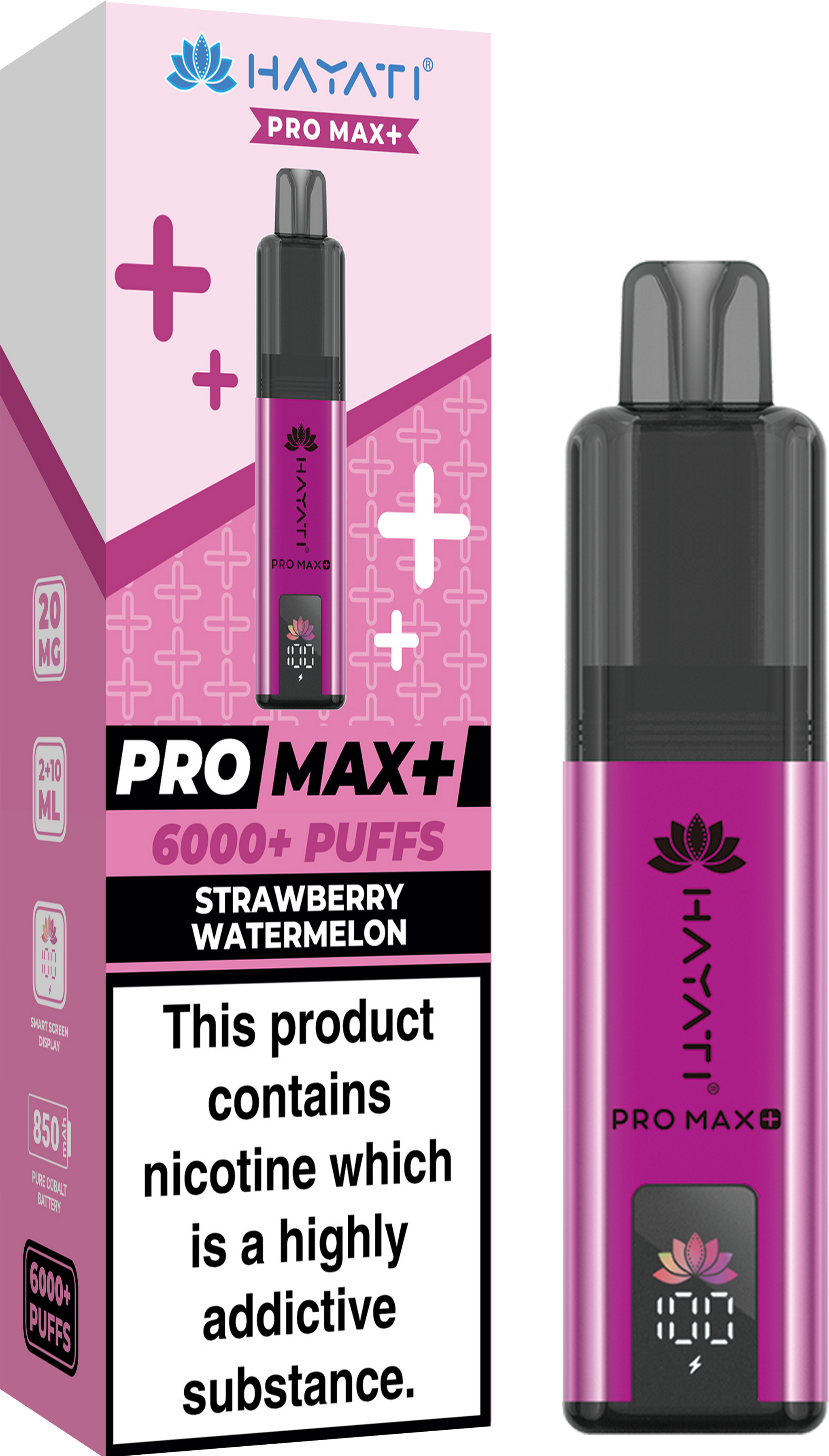 Hayati Pro Max Plus 6000 Prefilled Vape Box of 5