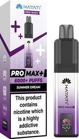 Hayati Pro Max Plus 6000 Prefilled Vape Box of 5