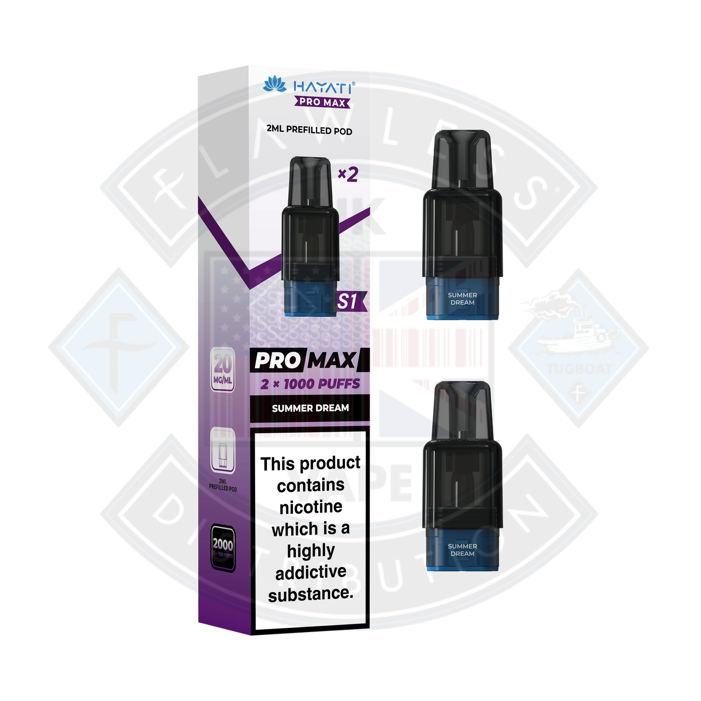 Buy Hayati Pro Max S1 Prefilled Pod