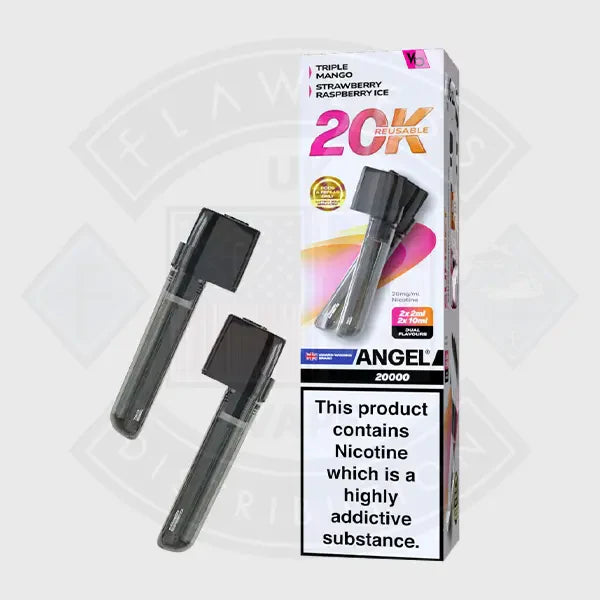 Buy Vapes Bars Angel 20K Prefilled Vape Pods + Refill Container