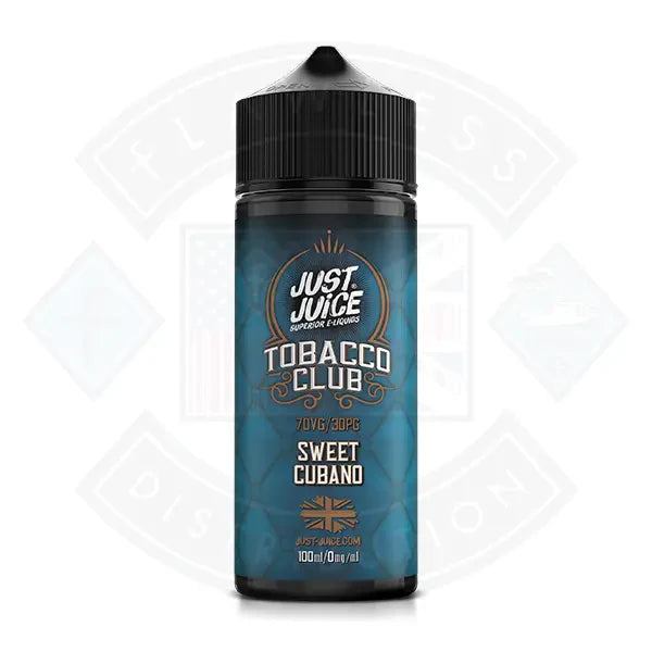 Buy Just Juice Tobacco Club 0mg 100ml Shortfill