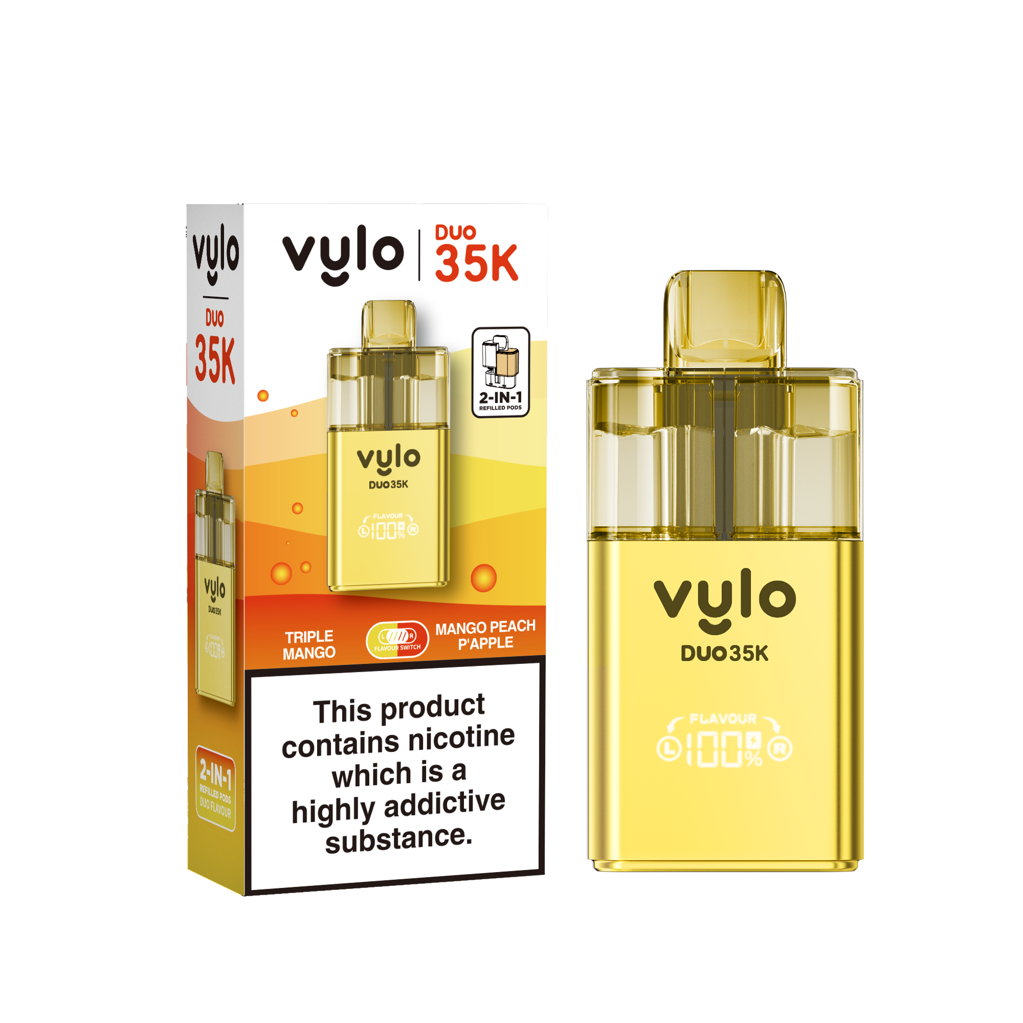 Vylo Duo 35k Prefilled Pod Kit Box of 5