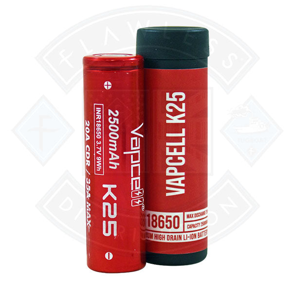 Buy Vapcell K25 18650 Battery 2500mAh
