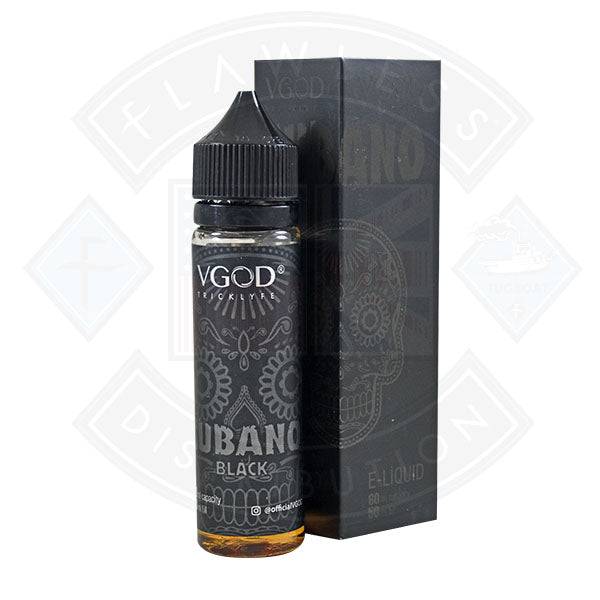 Buy VGOD Cbano Black - Bold Creamy Cgar 0mg 50ml Shortfill