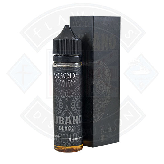Buy VGOD Cbano Black - Bold Creamy Cgar 0mg 50ml Shortfill