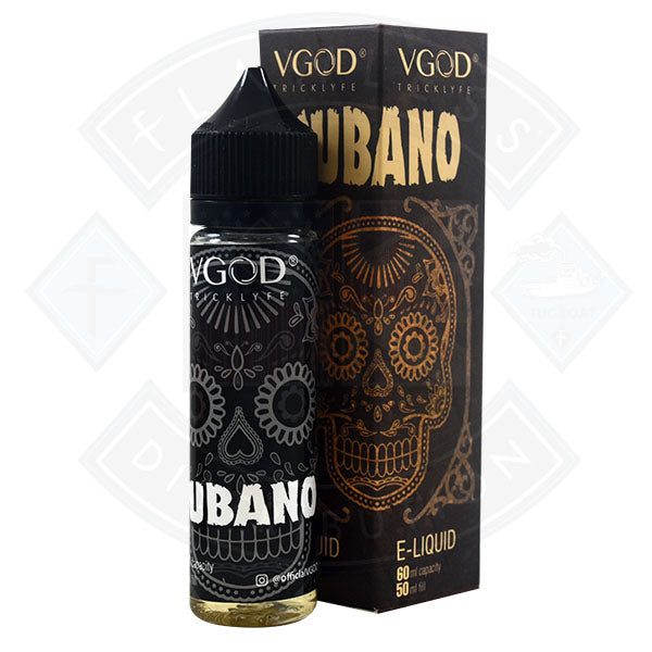 Buy VGOD Cigar - Cbano Rich Creamy Cigar 0mg 50ml Shortfill
