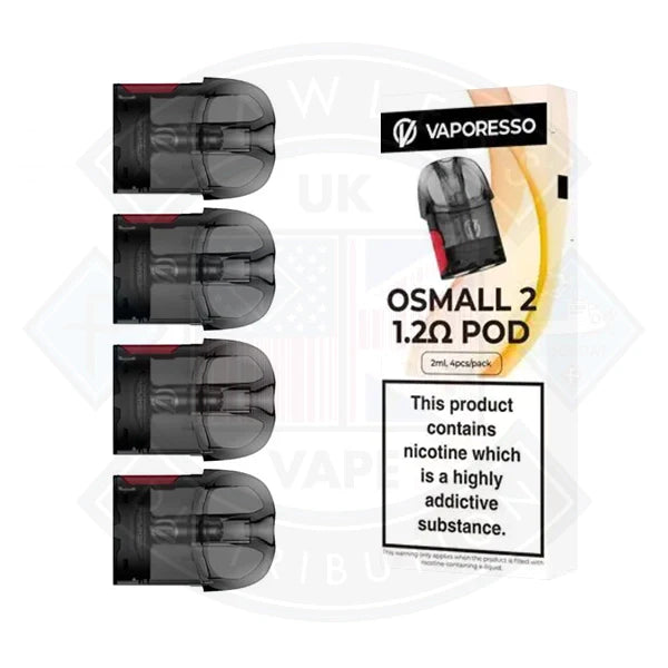 Buy Vaporesso Osmall 2 Replacement Pods 4pcs/pack