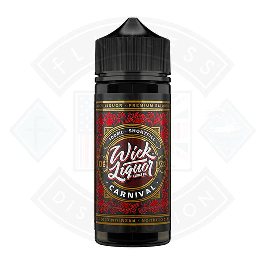 Buy Wick Liquor Carnival 0mg 100ml Shortfill E-liquid