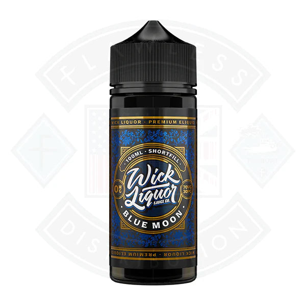 Buy Wick Liquor Blue Moon 0mg 100ml Shortfill E-liquid