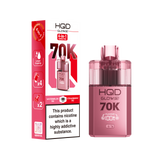HQD Glow Air 70K Prefilled Pod Vape Kit Box of 5