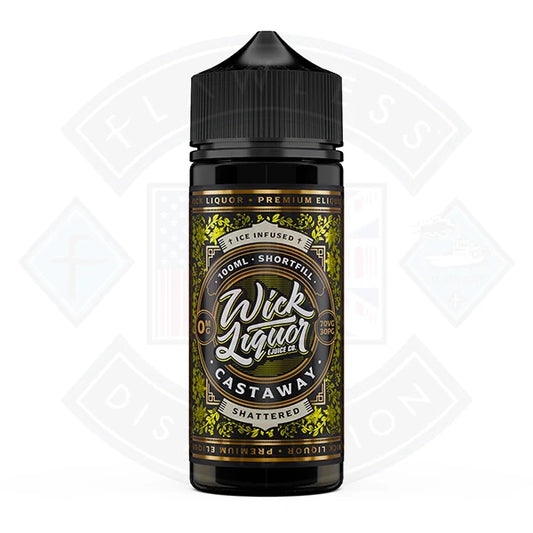 Buy Wick Liquor Castaway Shattered 0mg 100ml Shortfill E-liquid
