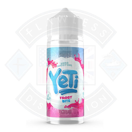 Buy Yeti Ice Cold Frost Bite 0mg 100ml Shortfill E-Liquid