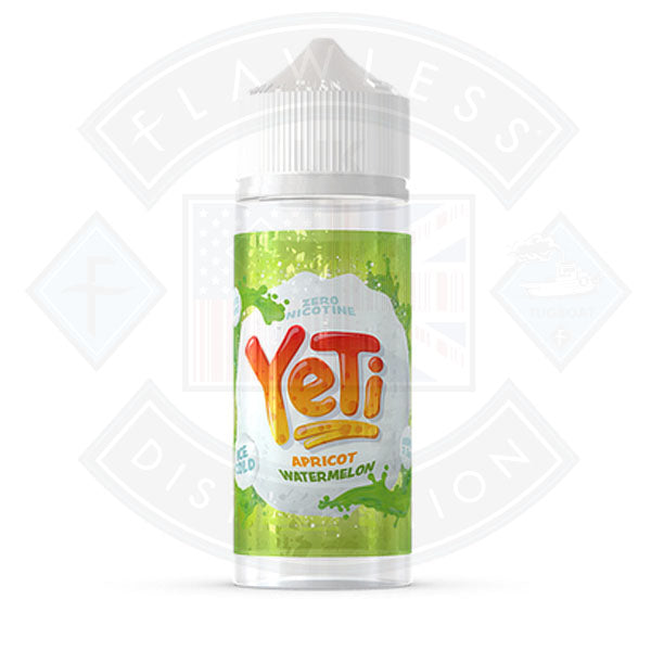 Buy Yeti Ice Cold Apricot Watermelon 0mg 100ml Shortfill E-Liquid
