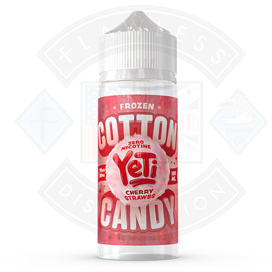 Buy Yeti Cotton Candy Frozen Cherry Strawbs 0mg 100ml Shortfill