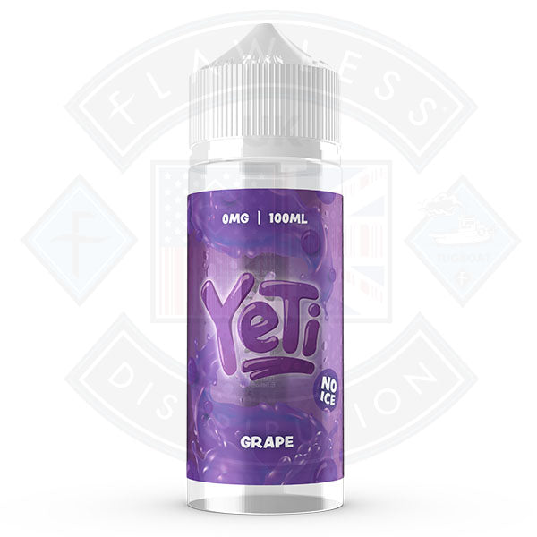 Buy Yeti Defrosted - Grape No Ice 100ml 0mg Shortfill E-Liquid