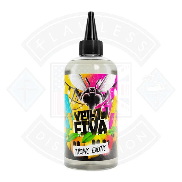 Buy Yellow Fiva Tropic Exotic 0mg 200ml Shortfill E-Liquid