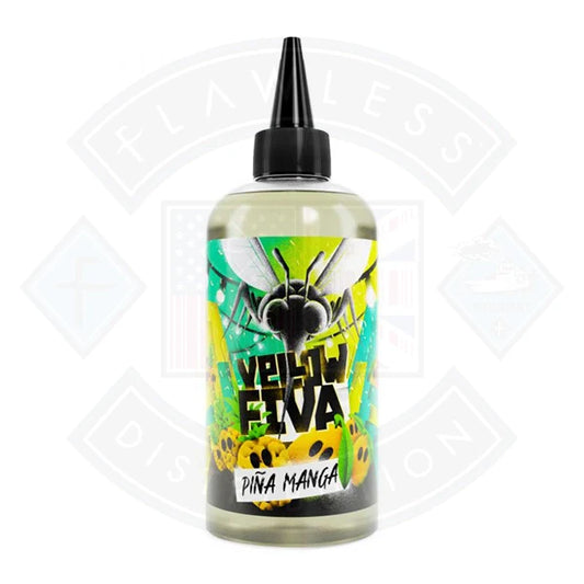 Buy Yellow Fiva Pina Manga 0mg 200ml Shortfill E-Liquid