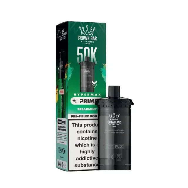Buy Al Fakher 50k Hypermax Prime Refill Pods Pack of 5 Spearmint