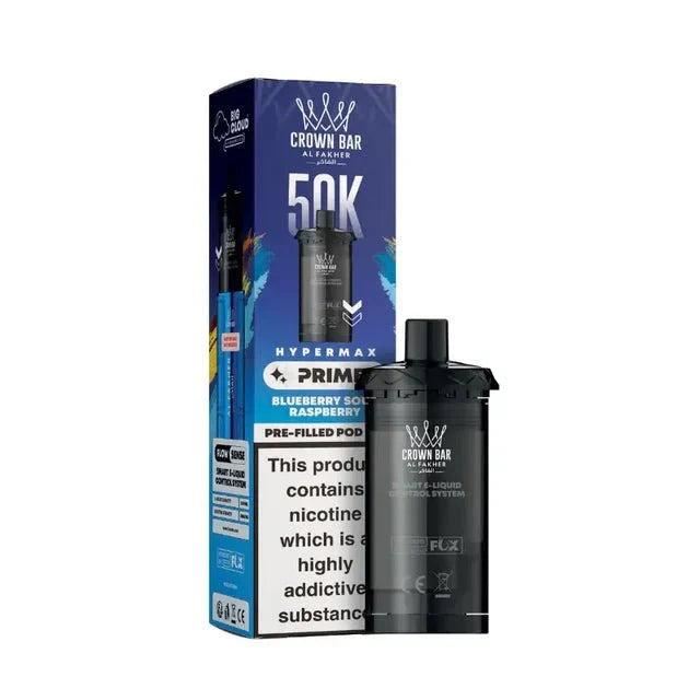 Buy Al Fakher 50k Hypermax Prime Refill Pods Pack of 5 Blueberry Sour Raspberry