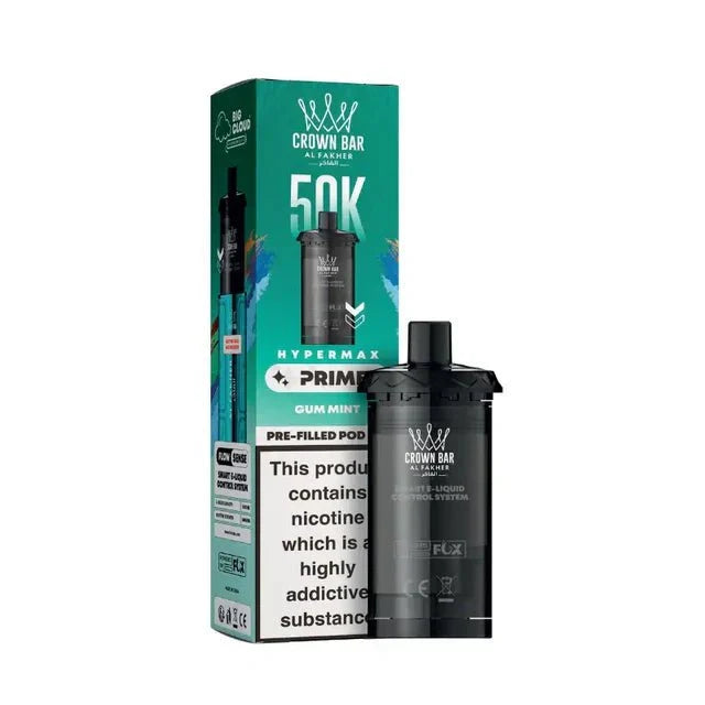 Buy Al Fakher 50k Hypermax Prime Refill Pods Pack of 5 Gum Mint