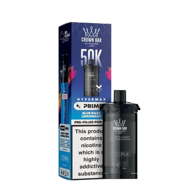 Buy Al Fakher 50k Hypermax Prime Refill Pods Pack of 5 Blue Razz Lemonade